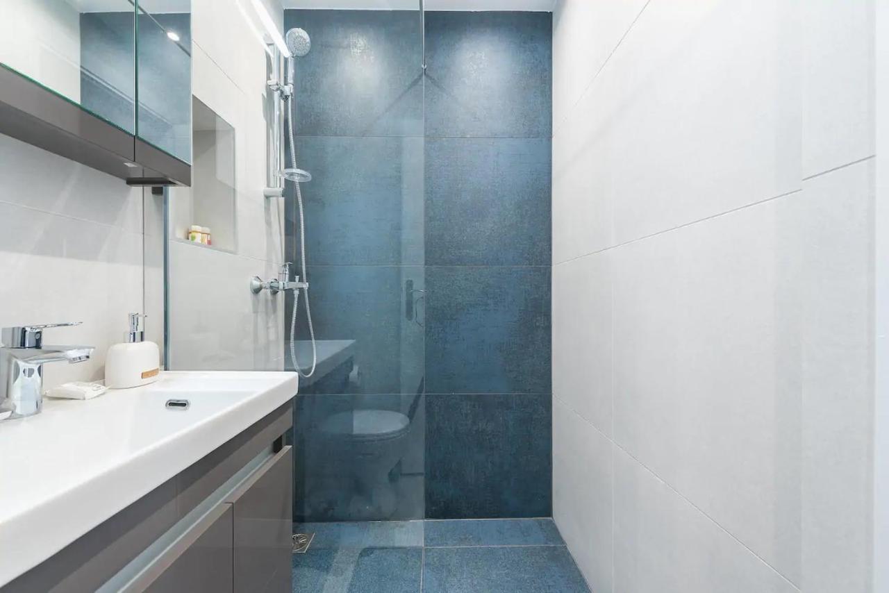 Glyfada Glass-Walled Designed Apt Афины Экстерьер фото