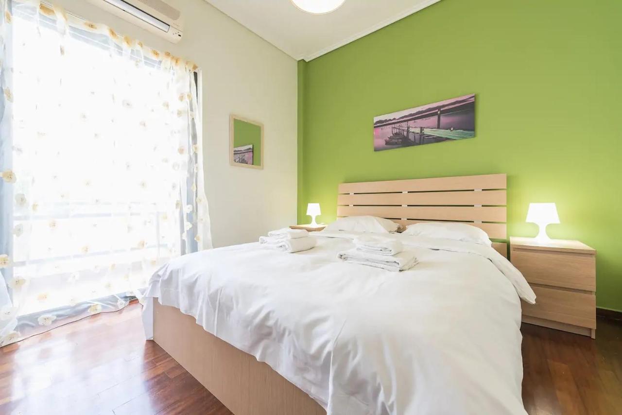Glyfada Glass-Walled Designed Apt Афины Экстерьер фото